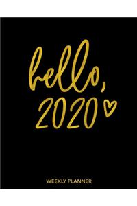 Hello 2020 Weekly Planner