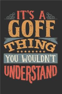 It's A Goff You Wouldn't Understand