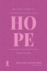 Believe There Is Hope for a Cure