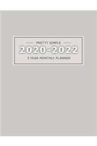 2020 20223 Year Monthly Planner