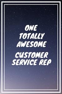One Totally Awesome Customer Service Rep