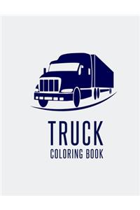 Truck Coloring Book
