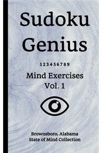 Sudoku Genius Mind Exercises Volume 1