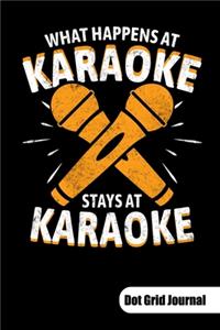 Karaoke King. Dot Grid Journal