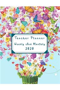 Teacher Planner Weekly And Monthly 2020