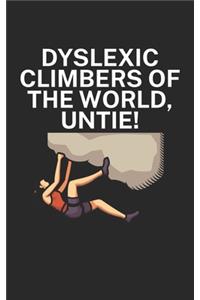 Dyslexic climbers of the world Untie