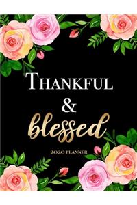 Thankful & Blessed - 2020 Planner