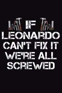 If Leonardo Can't Fix It We're All Screwed