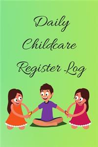 Daily Childcare Register Log
