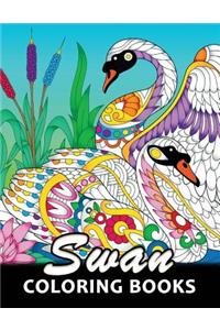 Swan Coloring Book
