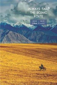 Always Take the Scenic Route 15-Mo Planner 2