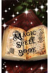 Magic Spell Book Grimoire 5x8 Spell book 150 pages.