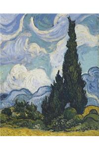 Composition Notebook Van Gogh Wheat Field with Cypresses, 1889
