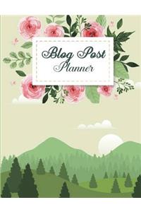 Blog Post Planner
