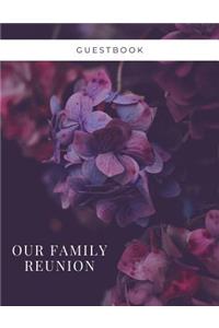 Our Family Reunion Guestbook
