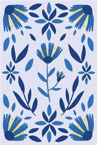 Blue Flowers Journal (Notebook, Diary)