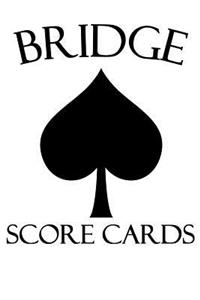 Bridge Score Cards