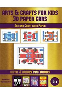 Art and Craft with Paper (Arts and Crafts for kids - 3D Paper Cars)