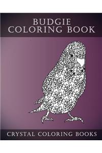 Budgie Coloring Book For Adults