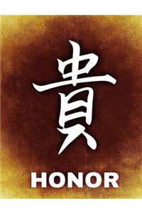 Honor Notebook 8.5x11 glossy softcover 150 lined pages