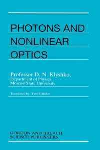 Photons Nonlinear Optics