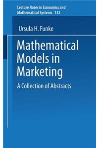 Mathematical Models in Marketing