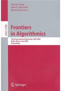 Frontiers in Algorithmics