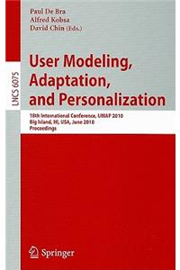 User Modeling, Adaptation, and Personalization