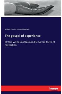 gospel of experience