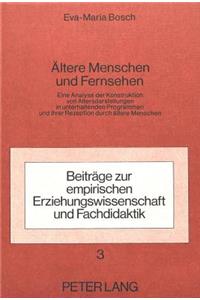 Aeltere Menschen und Fernsehen