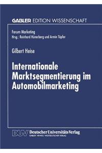 Internationale Marktsegmentierung Im Automobilmarketing