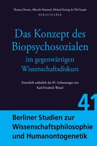 Das Konzept Des Biopsychosozialen Im Gegenwartigen Wissenschaftsdiskurs