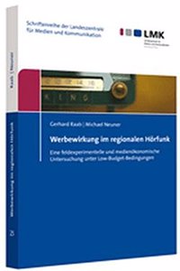 Werbewirkung Im Regionalen Horfunk