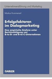 Erfolgsfaktoren im Dialogmarketing