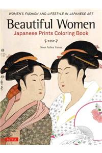 Beautiful Women Japanese Prints Coloring Book