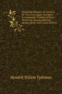 Dissertatio Historica Et Literaria De Vita Croesi,quam Xenophon in Cyropaedia Tradidit,ad Fidem Historicam Exacta,submittet Jacobus Klerk. 1825 (Latin Edition)
