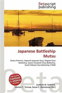 Japanese Battleship Mutsu