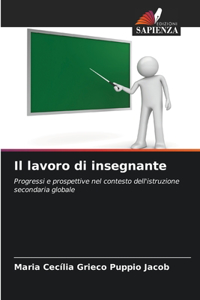 lavoro di insegnante