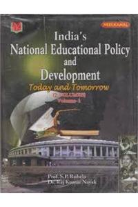 India's National Educational Policy and Development (Set of 2 Volumes)