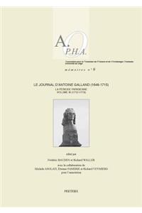 Le Journal d'Antoine Galland (1646-1715)