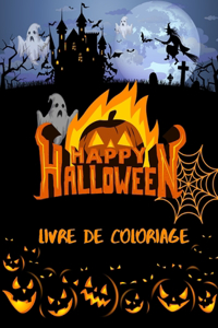 Happy Halloween Livre De Coloriage