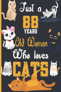 Just a 88 years Old Woman Who Loves Cats