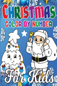 Christmas Color By Number For Kids