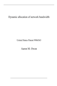 Dynamic allocation of network bandwidth