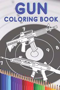 Gun Coloring Book