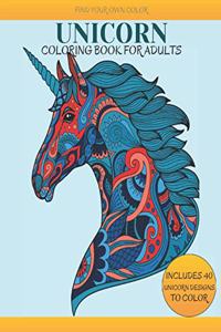 Unicorn Coloring Book For Adult