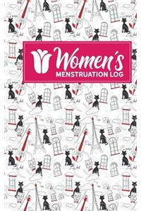 Women's Menstruation Log