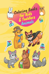 Coloring Books for Kids & Toddlers Animals