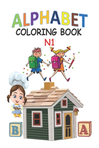 Alphabet Coloring Book N1