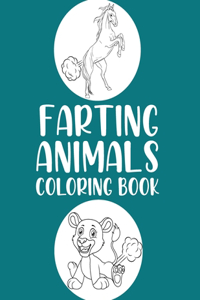 Farting Animal Coloring Book